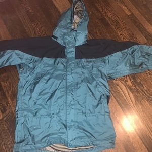 LARGE RETRO LL BEAN GORTEX RAIN JACKET
